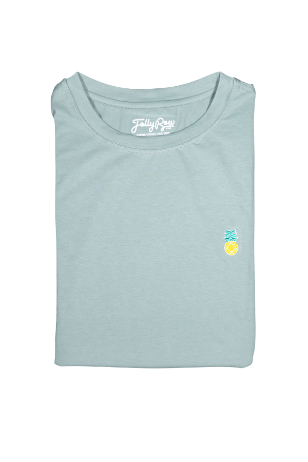 THE COMFORT TEE - LONG SLEEVE - SEAFOAM GREEN
