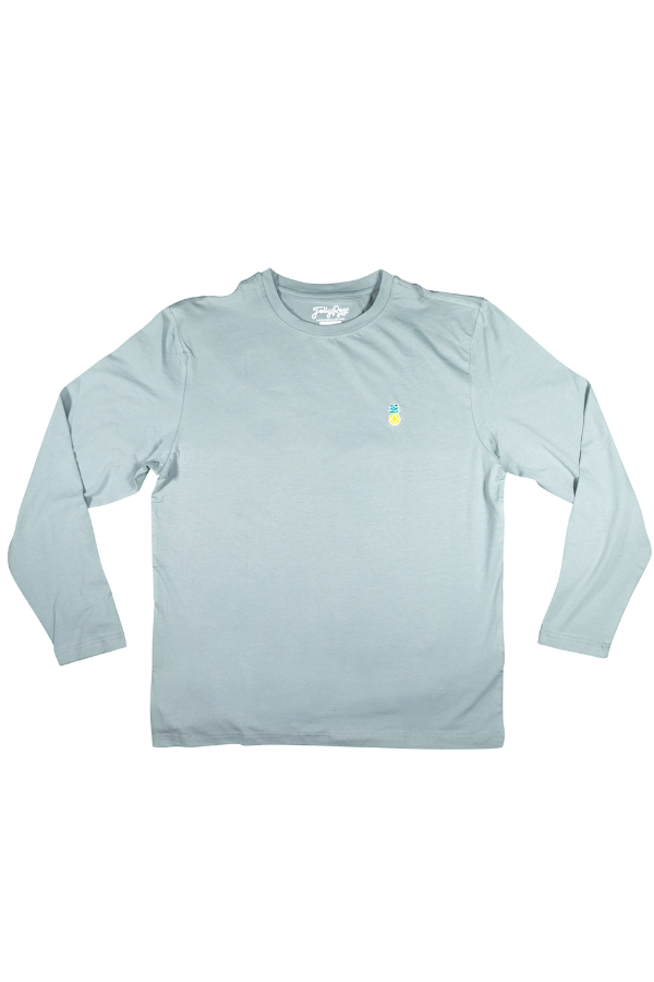 THE COMFORT TEE - LONG SLEEVE - SEAFOAM GREEN