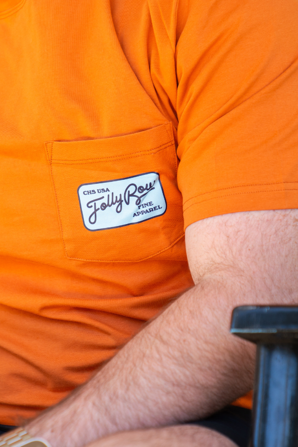 THE HARBOR TEE - BURNT ORANGE
