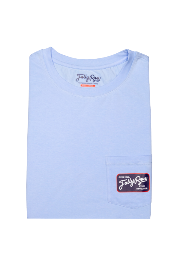THE HARBOR TEE - LIGHT BLUE