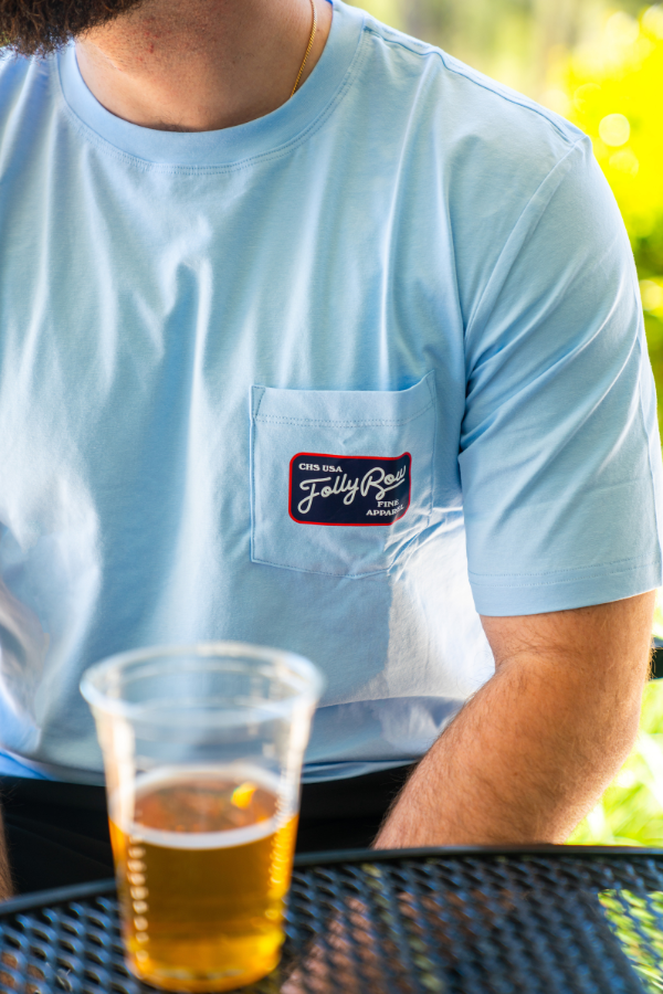 THE HARBOR TEE - LIGHT BLUE