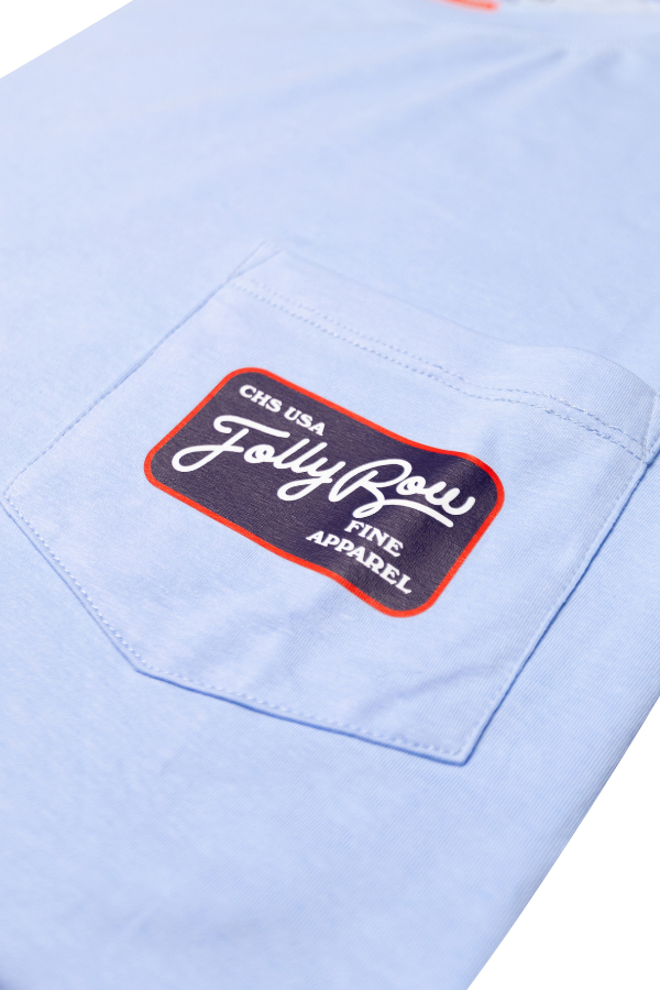 THE HARBOR TEE - LIGHT BLUE