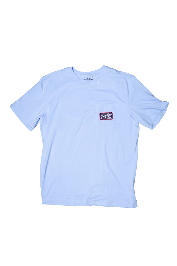 THE HARBOR TEE - LIGHT BLUE