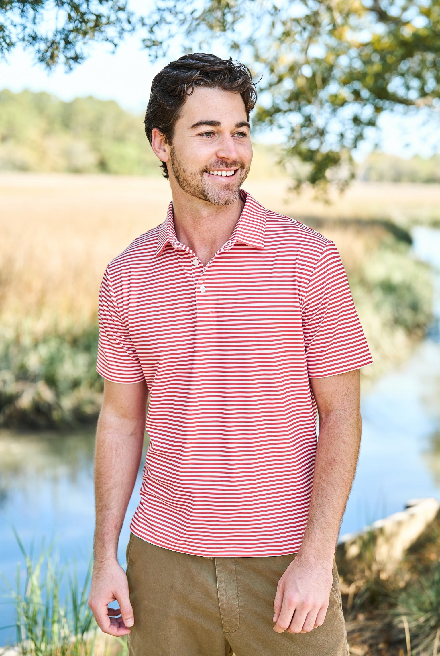 The Cooper Stripe | Red/White