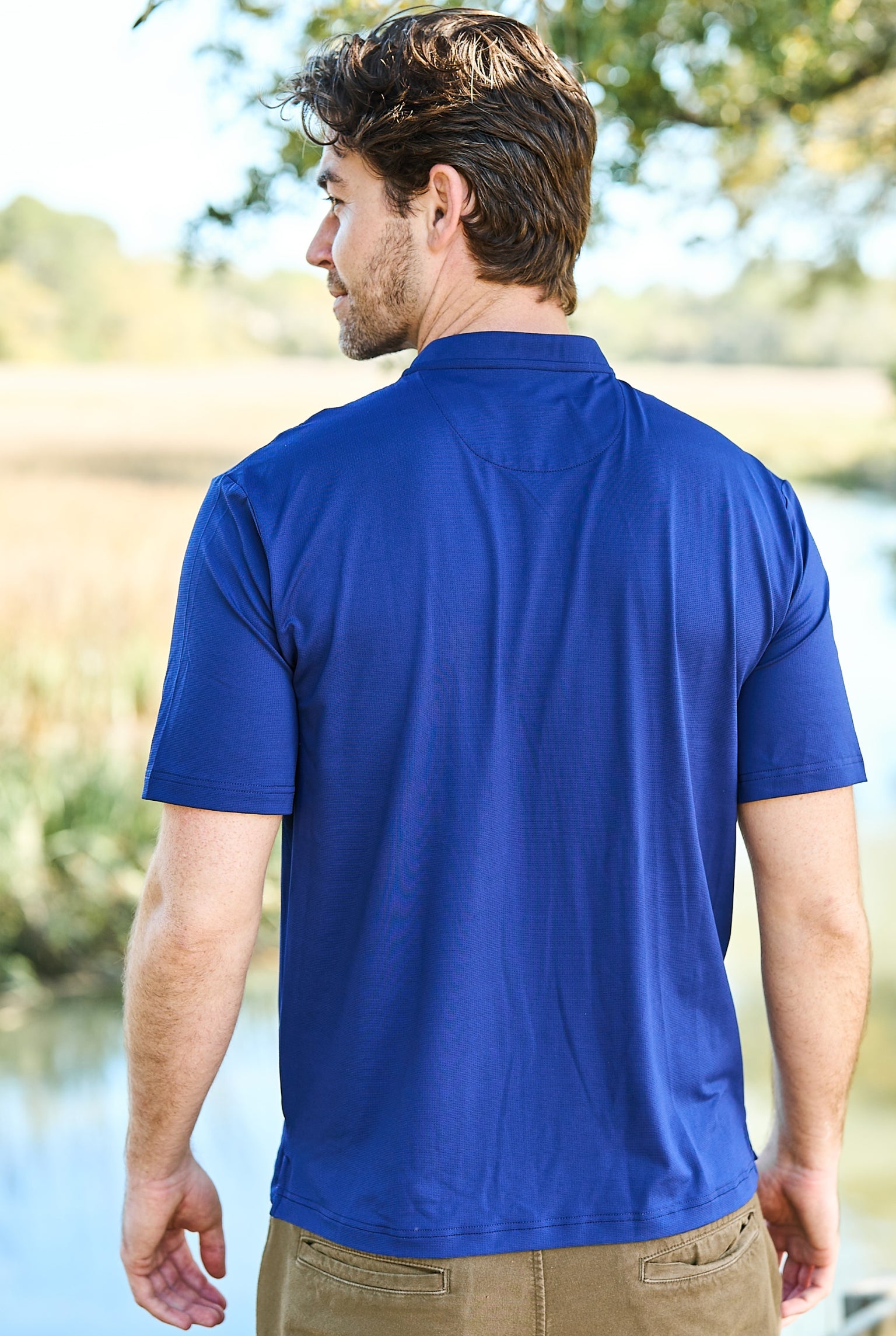 The Buck Henley | Navy