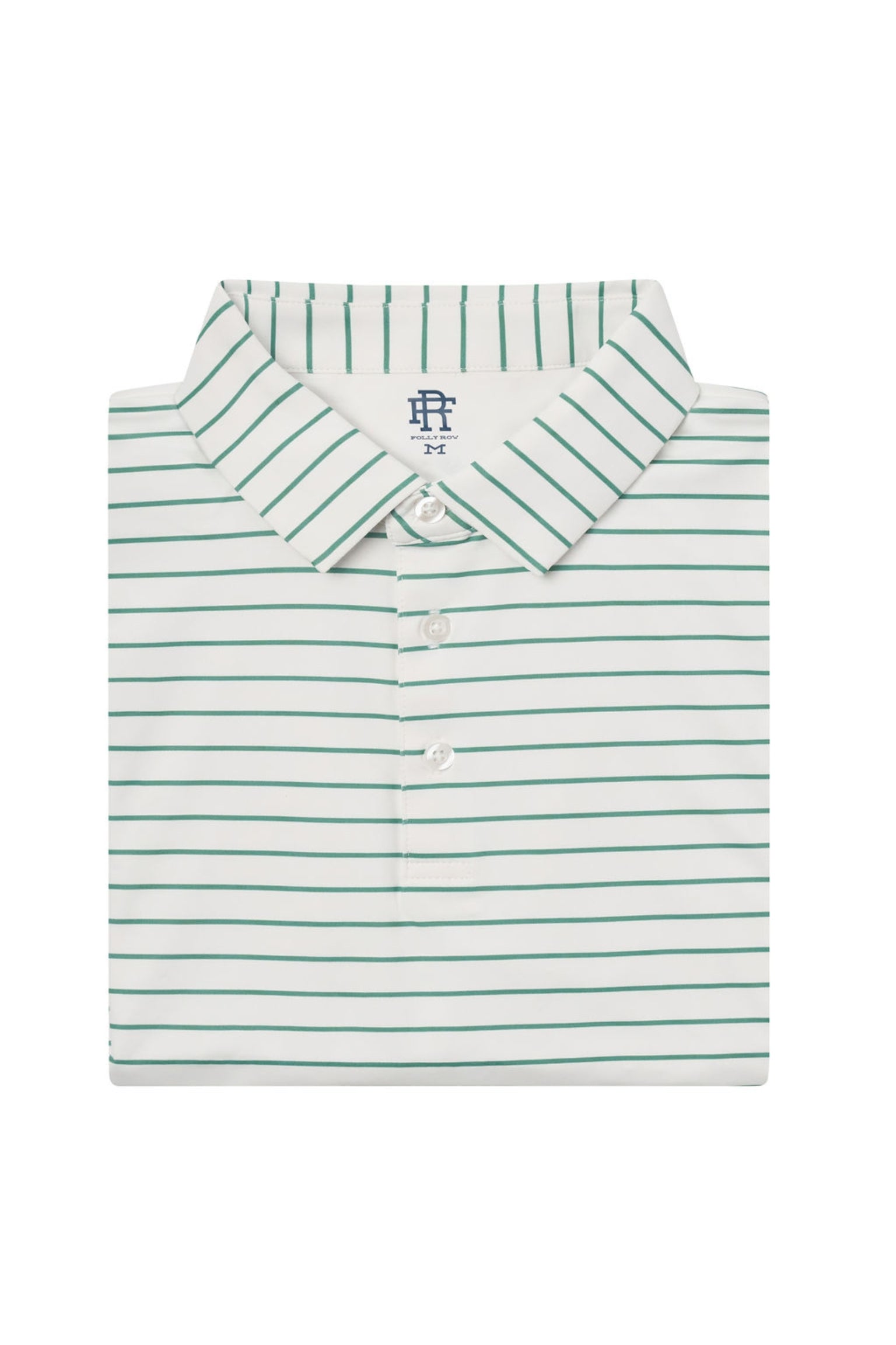 The Arnold Stripe | White/Palmetto Green