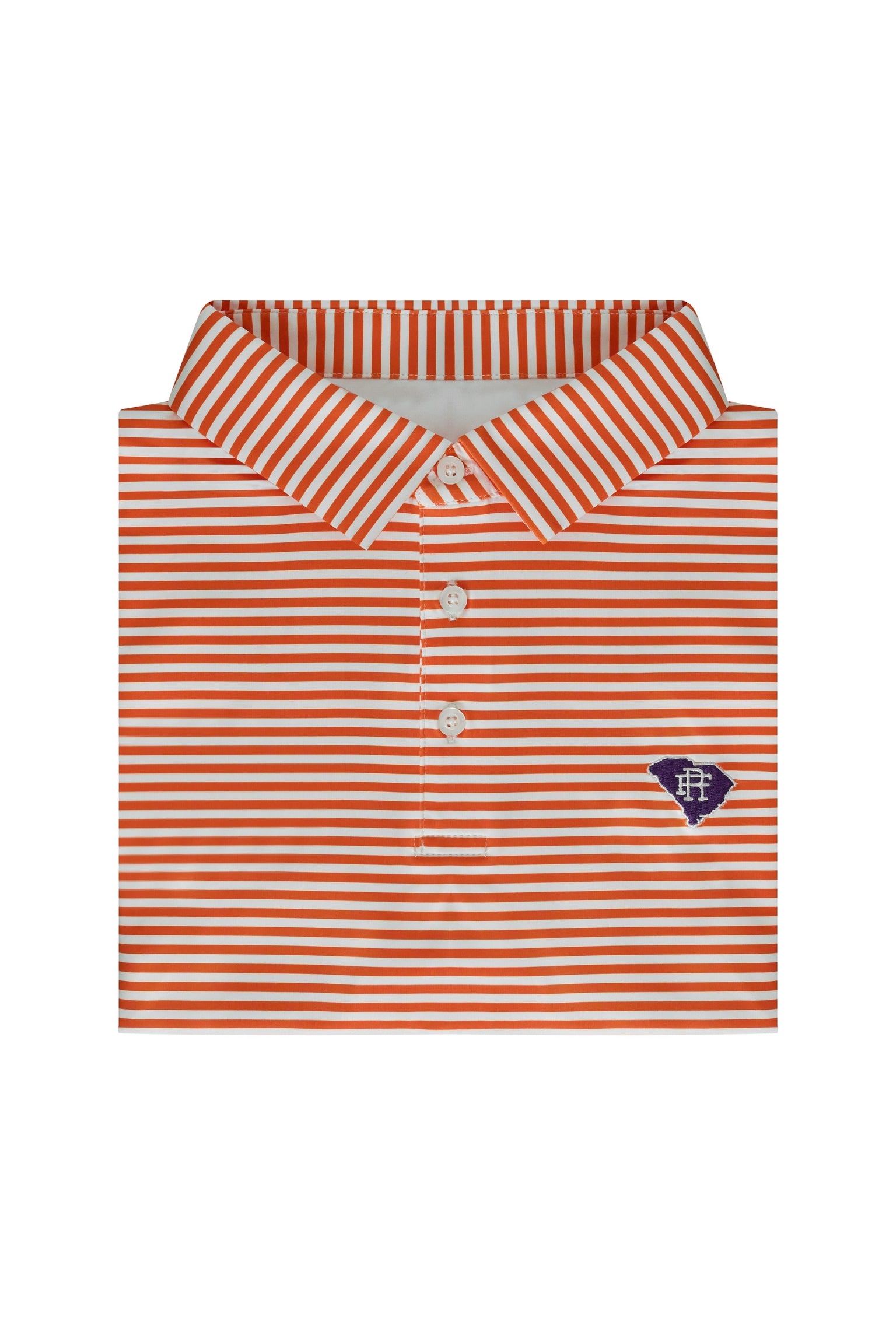 The Cooper Stripe | Orange/White