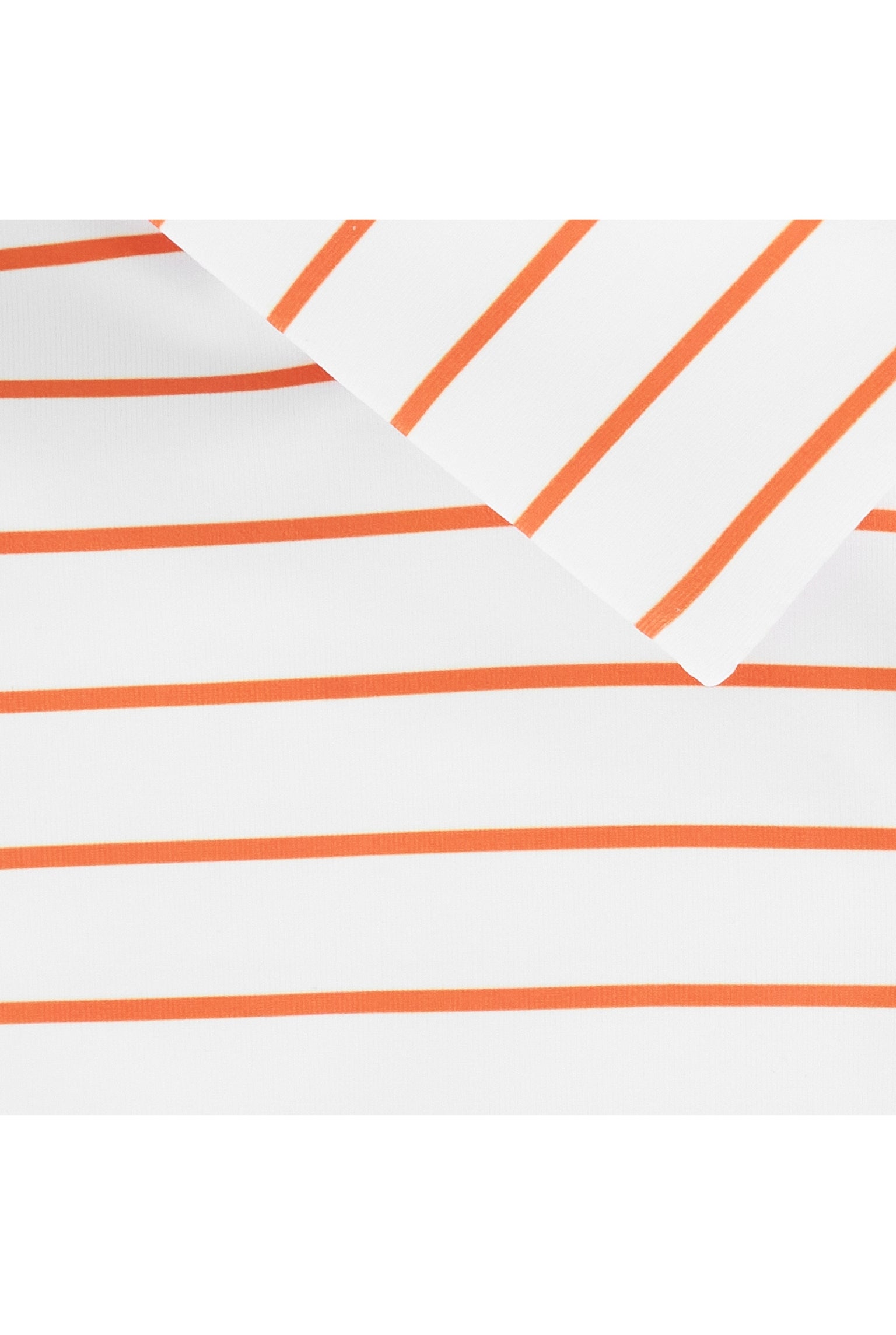 The Arnold Stripe | White/Orange