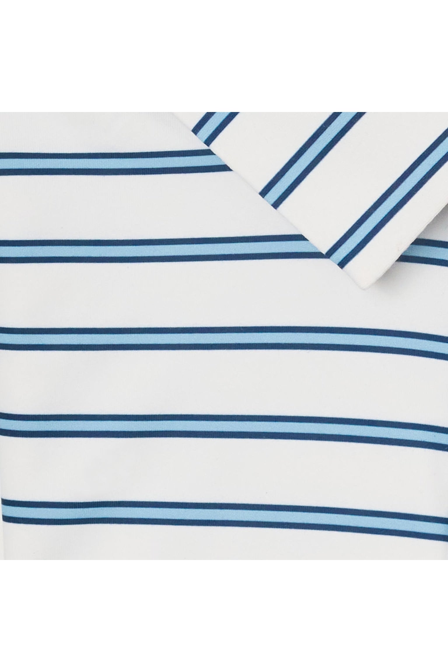 The Byron Stripe | Navy/Sky Blue/White