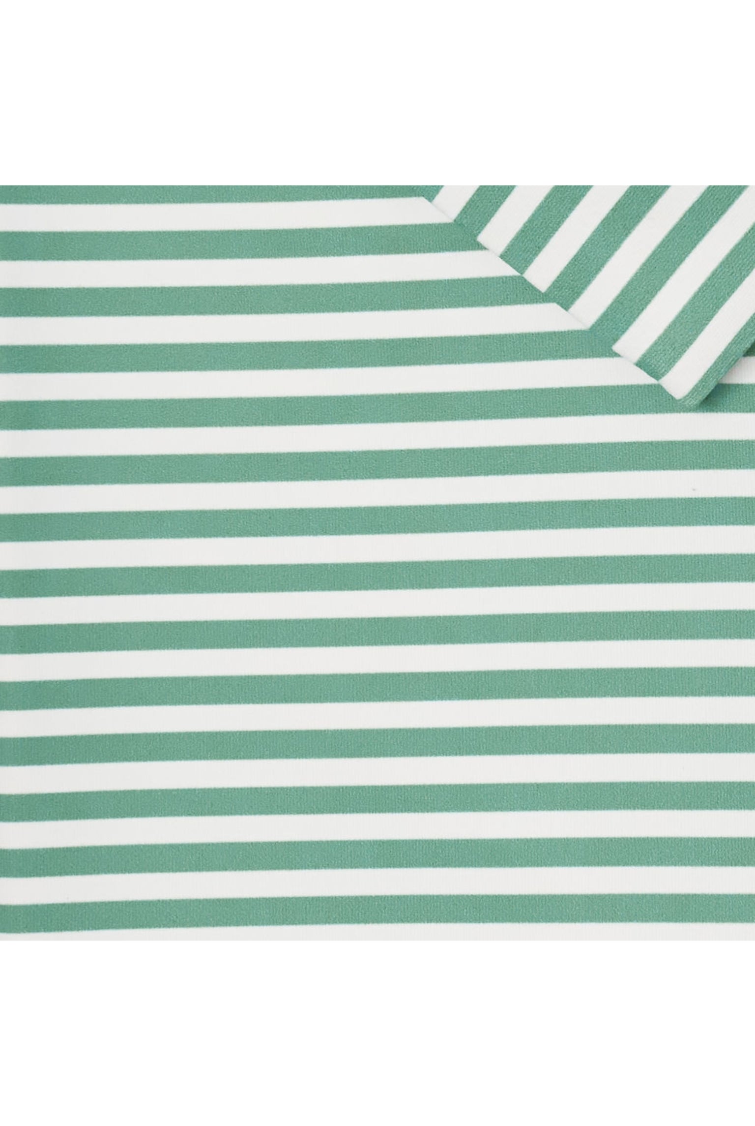 The Cooper Stripe | Palmetto Green/White