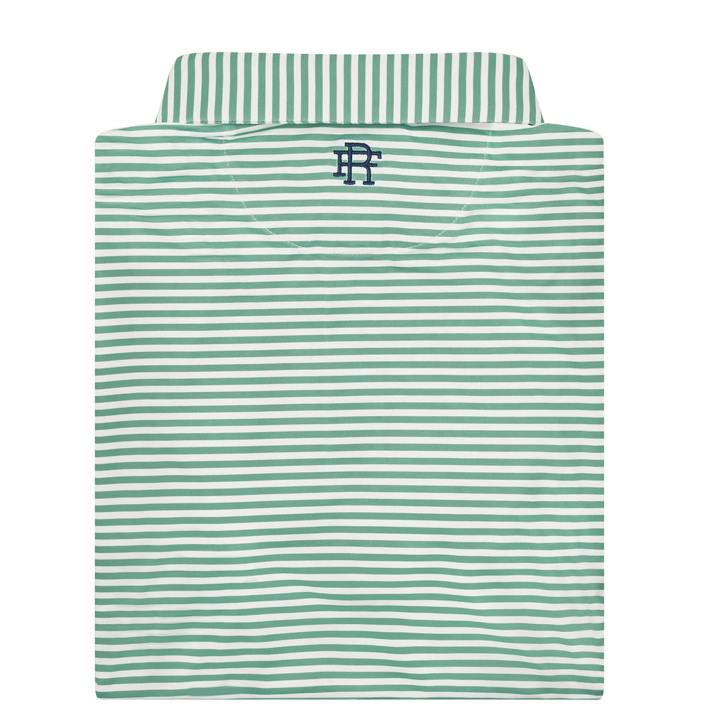 The Cooper Stripe | Palmetto Green/White