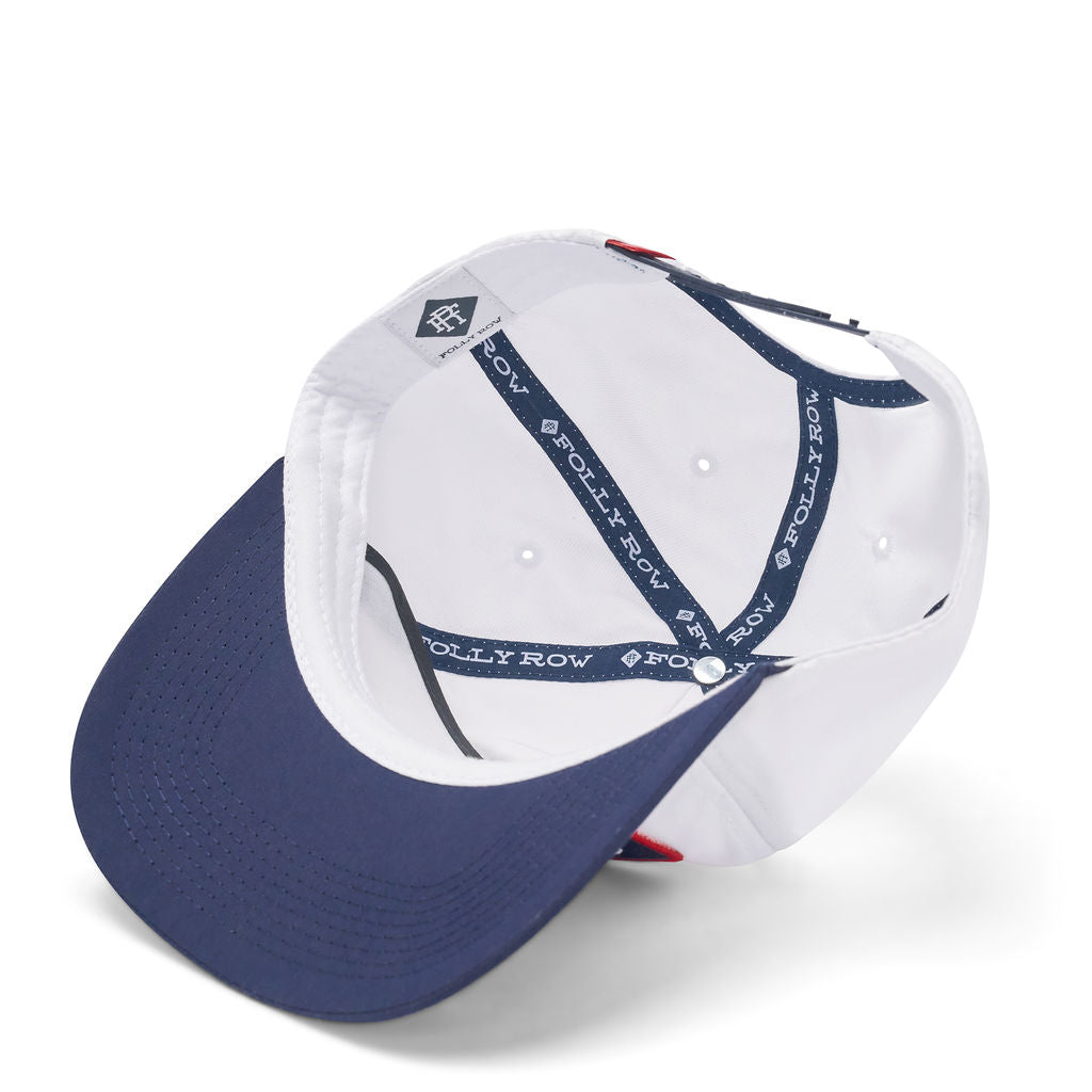 The Skipper Hat | White/Navy
