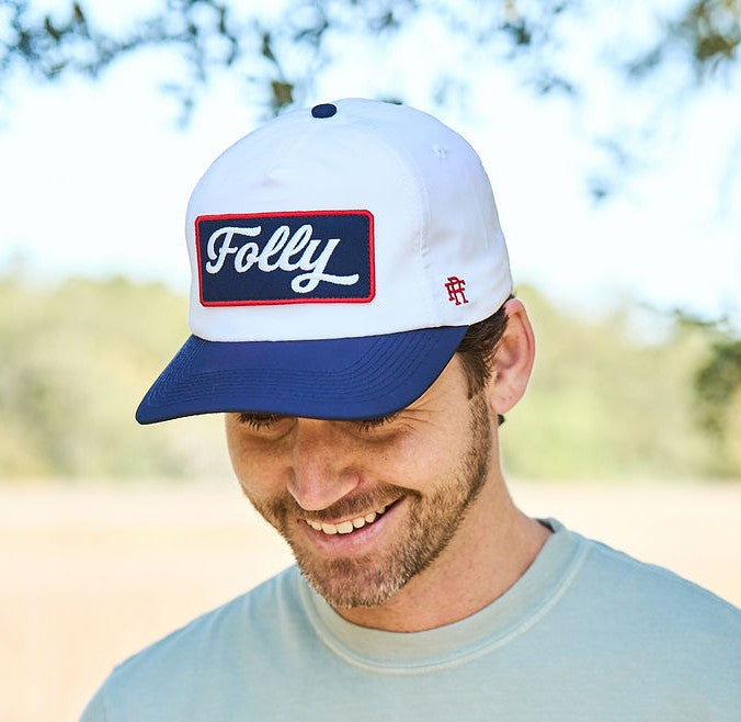 The Skipper Hat | White/Navy