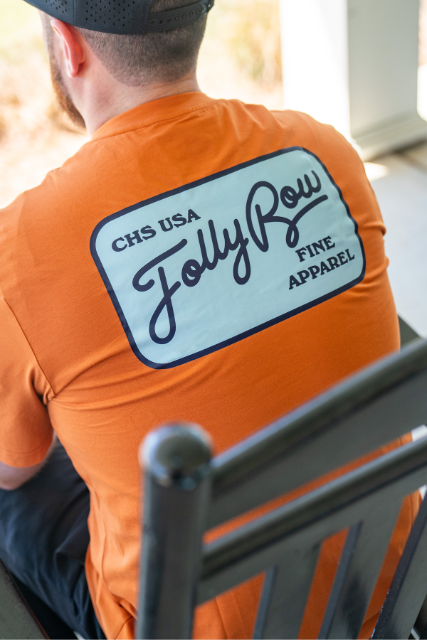 The Harbor Tee | Burnt Orange